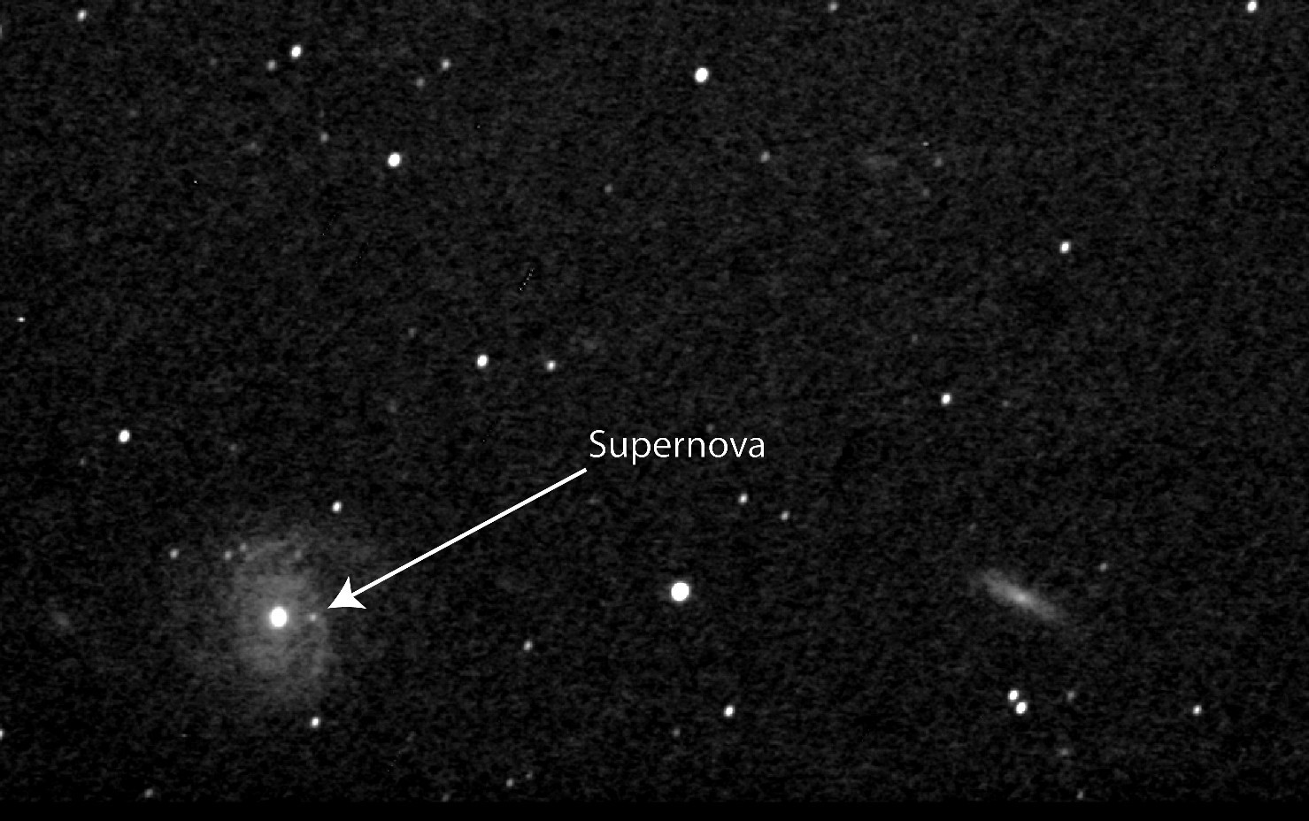 M100 and supernova